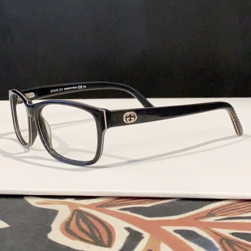 Authentic Gucci luxury designer signature prescription eyeglasses frames